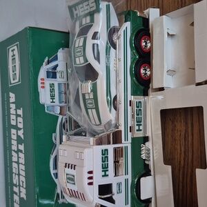 Hess 2016 Toy Truck And Dragster New In Box .